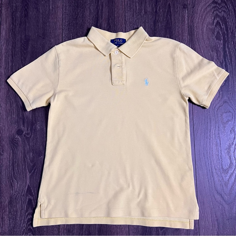 Pale Yellow Ralph Lauren Polo